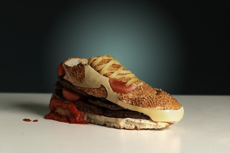 Sneaker Burger by Olle Hemmendorff